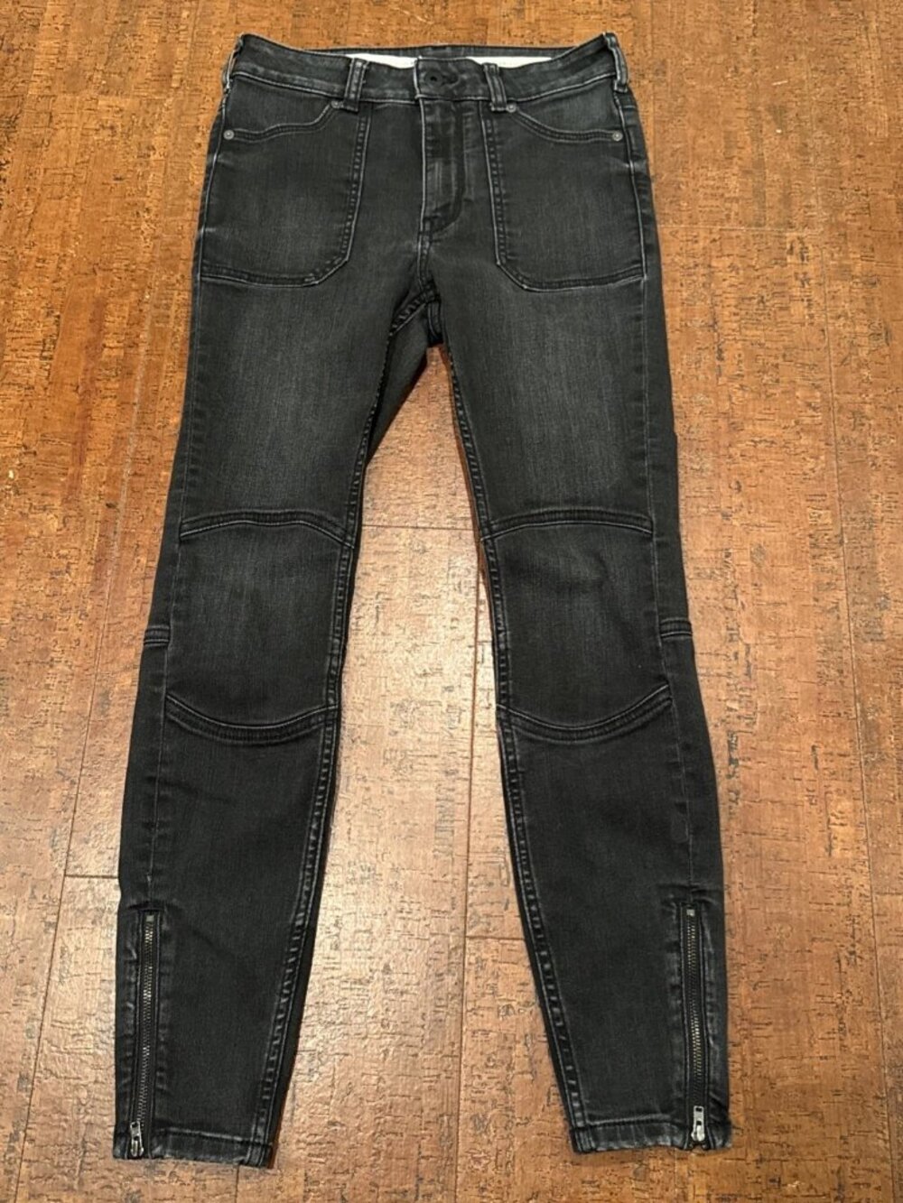 Pilcro And The Letterpress Size 27 Black Skinny High Rise Legging Jeans